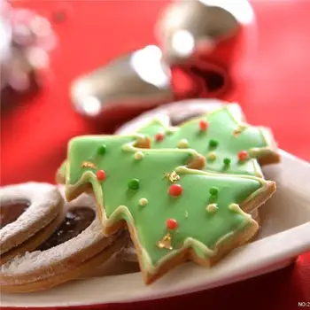 Kuchynské pomôcky a Príslušenstvo 3D Pečiatka Cookie Formy Pečivo Fréza Dekorácie Remesiel Potravín Fondant Pečenie Nástroj Vianočné Snehuliak