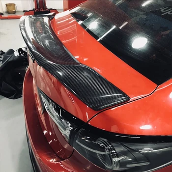 Kufri Spojler Uhlíkových Vlákien FRP Auto Zadného batožinového priestoru Krídla R Štýl Príslušenstvo Spojler Pre Mazda 6 M6-2018
