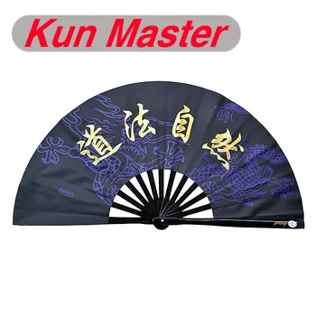 Kun Master 34 Cm Bamboo Čínskej Kung-Fu Tai Chi Ventilátor S Čínske Slovo Dizajn Red Blavk Striebro Zlato Kryt