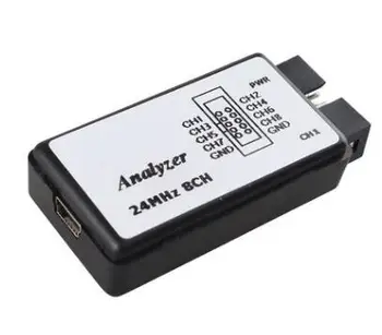 Kvalitné Logika Analyzer USB Saleae 24M 8CH s Buffer Čip Podporuje 1.1.15