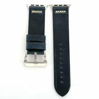 Kvalitné Originálne Kožené Watchband Pre Apple Hodinky 6 5 4 3 2 1 SE Retro Hodinky Kapela Popruh Pre iWatch 44 mm 40 mm 42mm 38mm Pás