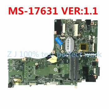Kvalitné Originálne Pre MSI GT70 Notebook základnú Dosku MS-17631 VER:1.1 VER:2.0 PGA947 HM87 DDR3 MB Testované Rýchlu Loď