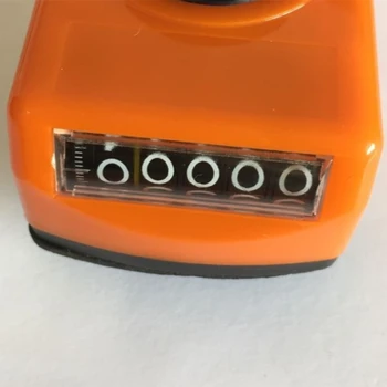 Kvalitný Stroj Sústruh Časť 20 mm Vŕtanie Digitálny Ukazovateľ Polohy Orange
