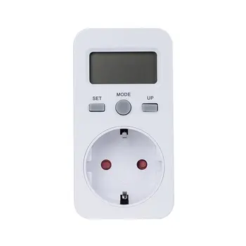 KWE-PMB03 Zástrčku Digitálne Napätie Wattmeter Spotreba W Energie Meter AC Elektrickej energie Analyzer Monitor
