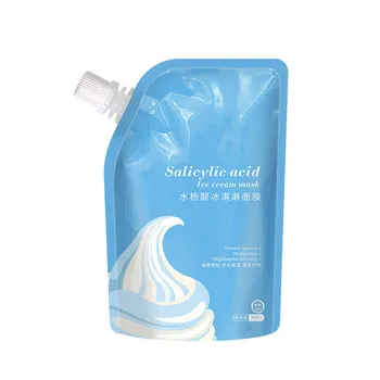 Kyselina salicylová Ultra Cleansing Mask Ice Cream Mask Mizne Akné Známky čierne bodky Hydratačné Čistiace Zmenšuje Póry SK