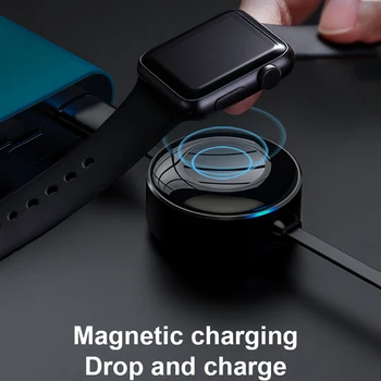 Kábel USB Nabíjačku pre Apple Hodinky 5 4 3 2 1 Rýchly Magnetické Bezdrôtové Nabíjanie Telefónu Nabíjací Kábel Pre iPhone 11 pro iPad Blesk