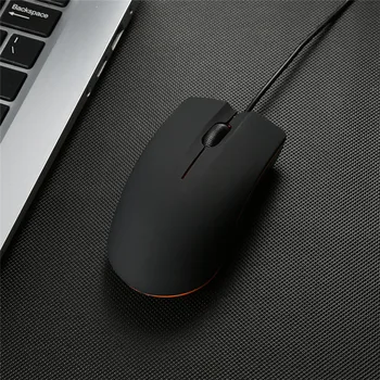 Káblové Myšou 1200dpi Počítač Úrad Myši Matný USB Gaming Mouse Myš Pre Notebook PC Prenosný počítač Non Slip Wired Mouse Hráč