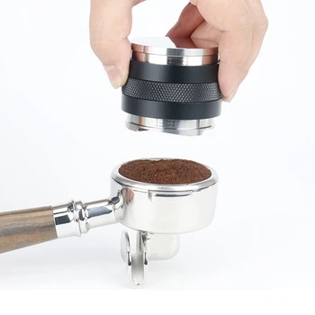 Káva Tamper Distribútor Leveler Nehrdzavejúcej Ocele Coffee Bean Stlačte Nástroj Espresso Prášok Espresso Príslušenstvo 51mm