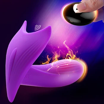 Kúrenie Silikónové String Vibračné Nohavičky Bezdrôtové Diaľkové Ovládanie Dildo Stroj Sex G-Spot Vibrátor Hračky pre Ženy Realistický