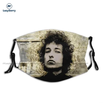 Kúzlo Antidust Bob Dylan Päť Masku Na Tvár Zábavnej Dospelých Handričkou Tváre, Úst Masky S Filtrami
