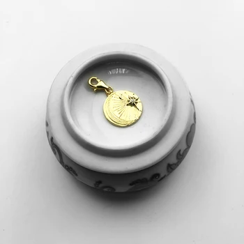 Kúzlo Náhrdelník Ručné & Moon Star,2020 Jarné Módne Šperky Európe Reťazí 925 Sterling Silver Vintage Darček Pre Ženy, Mužov