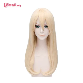 L-e-mail parochňu Sunohara-sou bez Kanrinin-san Ayaka Sunohara Cosplay Parochne 50 cm Blond Syntetické Vlasy Perucas Cosplay Parochňu