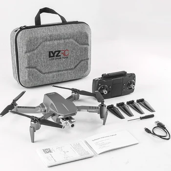 L106 Pro RC Drone GPS 4K HD Dual Camera 5G WiFi FPV Profesionálne Dva-Anixs Gimbal Skladacia Quadcopter Diaľkové Vzdialenosti 1,2 km