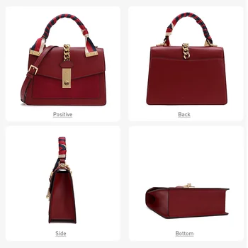 LA FESTIN 2020 nové módne dámske taška kožené kabelky Temperament Veľkú Kapacitu Ramenný Messenger Taška
