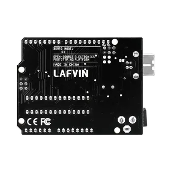 LAFVIN pre UNO R3 Rada ATmega328P ATMEGA16U2 Vývoj Doska S USB Kábel pre Arduino