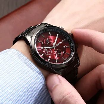 LAGMEEY Business Náramkové hodinky Muži Hodinky Top Značky Luxus Slávneho pánske Quartz Hodinky Balíček Muž Hodiny Relogio Masculino