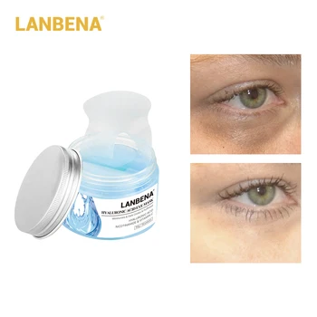 LANBENA Kyselina Hyaluronová Očná Maska Očná Náplasť Redukuje Tmavé Kruhy Tašky RemoveEye Linky Zdvíhacie Spevňujúci Očný Starostlivosti o Pleť 50PCS