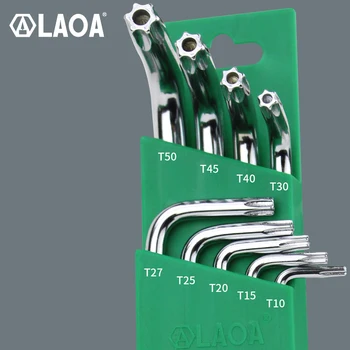 LAOA CR-V Hexagon Kľúča Hex Imbusový Kľúč so stredným Otvorom Skrutkovač