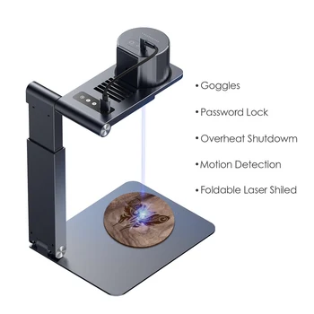 Laserpecker Pro Profesionálny Laser Rytec 3D Tlačiarne Prenosné Mini Laserové Rytie Stroj Ploche Etcher Fréza Rytca