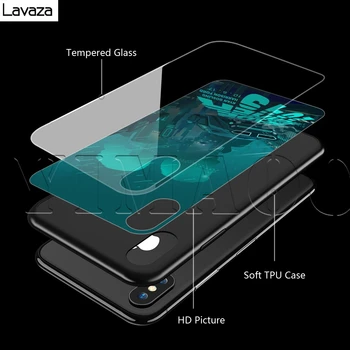Lavaza Blade Runner 2049 Tvrdeného skla TPU puzdro pre iPhone XS MAX XR X 8 7 6 6 Plus
