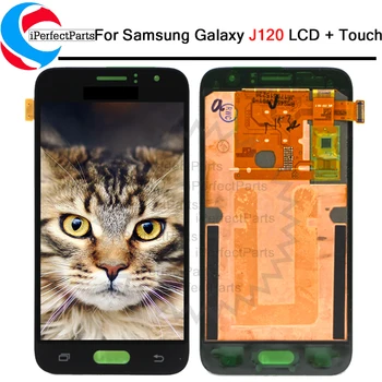 LCD Displej Pre Samsung Galaxy J1 2016 J120F J120DS J120G J120M J120 Dotykový LCD Displej Digitalizátorom. Montáž Nahradenie+Repair tool