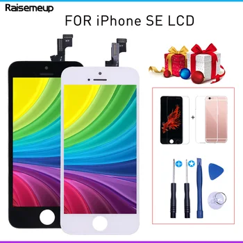 LCD Sceen Pre Iphone SE Pre iphone 5Se a1723 a1662 LCD Displej Dotykový Displej Digitalizátorom. Montáž pantalla Náhradné displej +darček