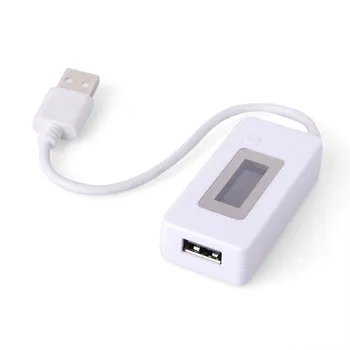 LCD USB Nabíjačka Kapacita Prúdu Napätie Tester Meter Pre telefón power bank