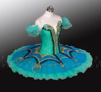 Le Corsaire Gulnara Profesionálne Balet Tutus BT804 Modrá Klasický Balet Tutu Pre Dievčatá Esmeralda Balet Profesionálne Tutu