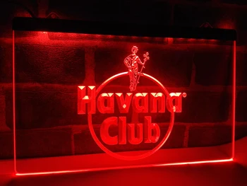 LE218 - Rum Havana Club LED, Neónové Svetlo, Prihláste domova remeslá