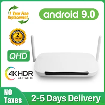 Leadcool Q9 QHD Android TV Q9 Box RK3229 4K WiFi H. 265 1G8G 2G16G Loď z Francúzska Č app zahrnuté PK X96mini Smart TV box