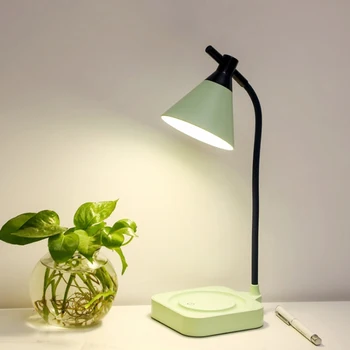 LED Dotykový Stôl USB Lampa Stolná Svietidlo Spálňa Posteli Abajur Escritorio Luz Office Čítanie Štúdia Liseuse Studio Nočné Svetlo