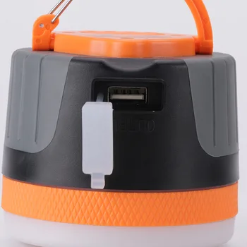 LED Mini Pochodeň Stan Camping USB Nabíjateľné Kempingu Lampy Vonkajšie Nepremokavé DL Camping Svetlo