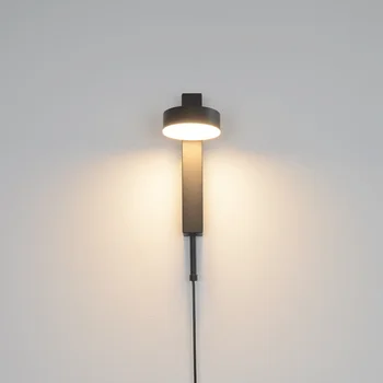 LED nástenné svietidlo Nordic Simple7W 9W stmievanie nástenné svietidlo, spálne, obývacej izby, chodby štúdie čítanie stmievateľné Sconce moderné nástenné svietidlá
