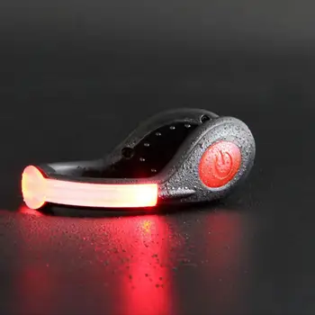 LED Svietiace Topánky Klip Bicyklov Svetla Guardian Osamelý Zábavnej Spustiť Športové Noc Beží Obuvi Bezpečnostné Výstražné Svetlo zadné svetlo