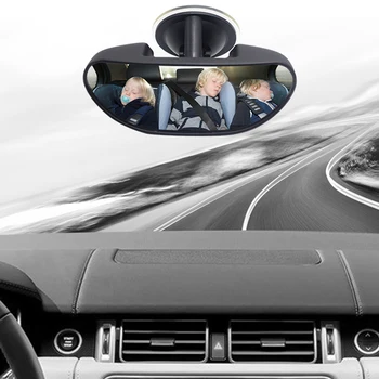 LEEPEE Otáčania Nastaviteľný Interiéru Vozidla Spätné Zrkadlo prísavky Dieťa Zrkadlá Auto Zadné Sedadlo Baby Zrkadla Častí Interiéru
