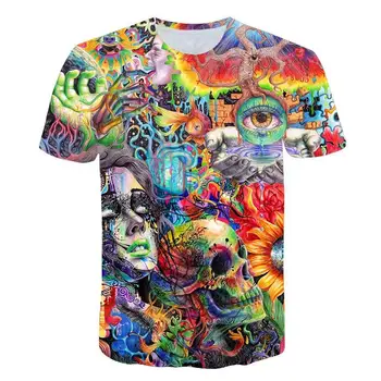 Legrační Fyziky Vzorec Matematika T shirt 3D Tlač O-výstrihom pánske T-shirts 3D Voľné Streetwear Značky Geek Tričko košele Mužov