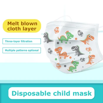 Lekárske Dieťa Maska Chirurgické Ochrany Masky 3 Vrstvy Meltblown Tváre Ochranný Filter Bezpečnosť Deti Masku, Jednorazové Deti Masky