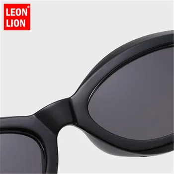 LeonLion 2021 Leopard Cateye Slnečné Okuliare Ženy, Luxusné, Klasické Plastové Okuliare Ulici Poraziť Vintage Vonkajšie Oculos De Sol Gafas