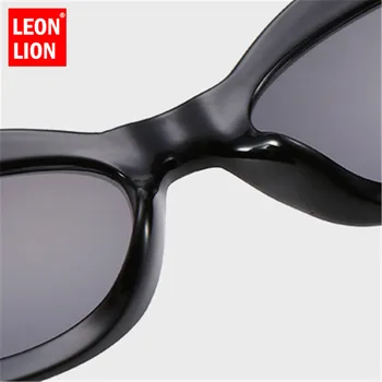 LeonLion 2021 Leopard Cateye Slnečné Okuliare Ženy, Luxusné, Klasické Plastové Okuliare Ulici Poraziť Vintage Vonkajšie Oculos De Sol Gafas