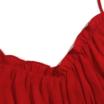 Letné dámske šaty bežné farbou rozstrapatené dekoratívne slim šaty Vestidos