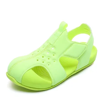Letné nové dieťa Funkčné sandále detské sandále naboso Módne non-slip chlapec mäkké dno topánky ľahké a pohodlné topánky