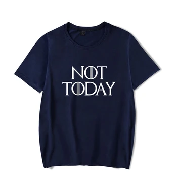 Letné Nové Módne Arya Stark-Nie Dnes ružové tričko mužské/ženské osobnosti Harajuku štýl tlače Arya Stark-Nie Dnes T-shirt
