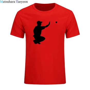 Letné petanque hrče nad tričko mužov Tlač bavlna Tričká kolo Krku Prírodné Darček pre Humor letné Obrázky tričko