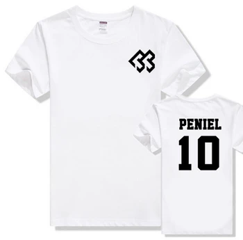 Letné štýl kpop btob narodil poraziť logo a meno člena tlač krátke rukáv tričko pre fanúšikov podporné t-shirt