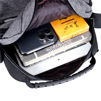 Ležérne pánske oxford taška cez rameno mužov kabelke jednoduché ľahký malé cestovné tote taška crossbody