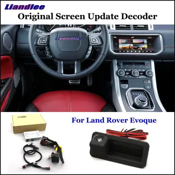 Liandlee Auto Pôvodná Obrazovka Aktualizácie Systému Na Land Rover Evoque Zadné Reverznej Parkovanie Fotoaparát Digitálny Dekodér Displej Plus