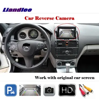 Liandlee Auto Reverz Spätného Kamera Pre Mercedes Benz C Trieda W204 2007~Originálny Displej HD / CCD Zálohy Parkovacie Kamery