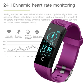 LIGE 2020 Nové Inteligentné Športové Hodinky Vodotesný IP67 Fitness Sledovať Krvný Tlak, srdcová frekvencia Monitora Krokomer Sledovať Ženy + Band