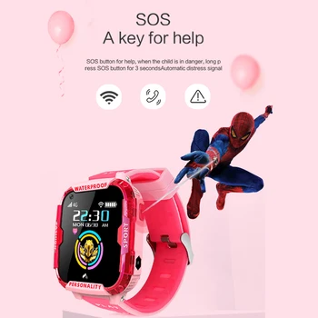 LIGE 4G Detí Smart Hodinky navigáciu GPS Tracker wifi Pripojenie Video Volanie SOS jedno tlačidlo pomôcť dieťa Smart Hodinky Chlapec dievča