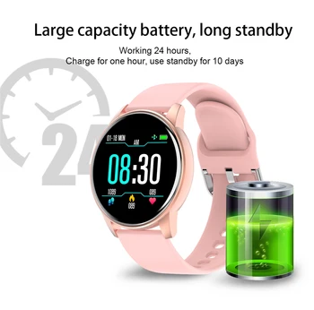LIGE módne Smart Hodinky Ženy Muži Fitness sledovanie Tepovej frekvencie, Krvného tlaku funkcia smartwatch muž Pre Android ios+Box